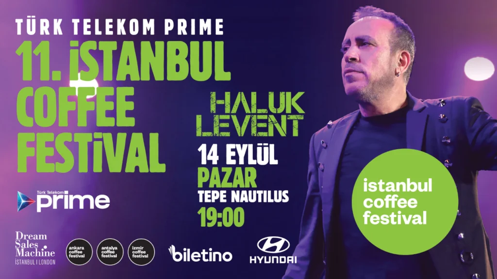 Haluk Levent Kahve Festivalinde